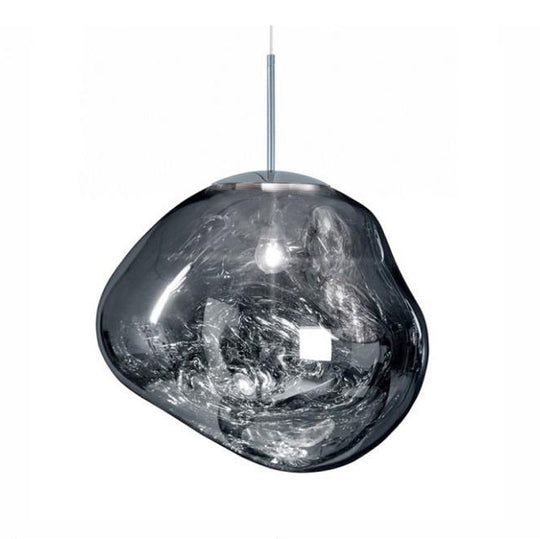 Nordic Lava Glass Pendant Light for Dining and Living Spaces