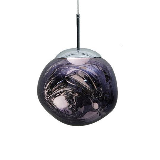 Nordic Lava Glass Pendant Light for Dining and Living Spaces