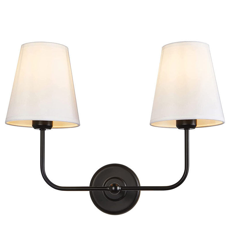 Wall sconce Black Double Head