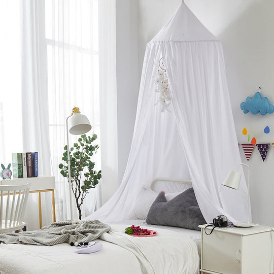 Dreamy Blackout Mesh Bed Canopy for Kids Bedroom and Nursery