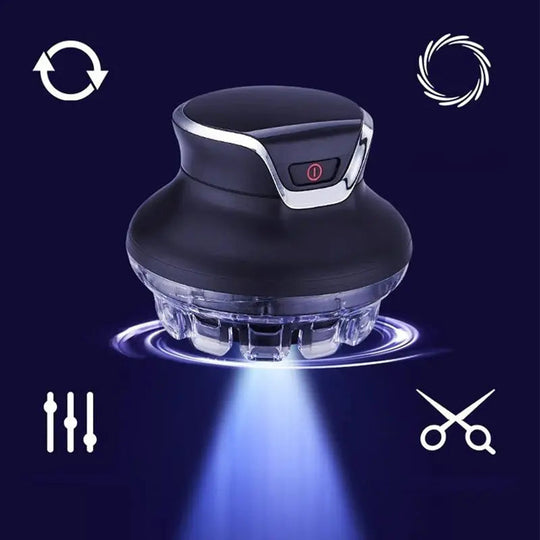Sleek Cordless Rotary Head Shaver for Effortless Everyday Grooming