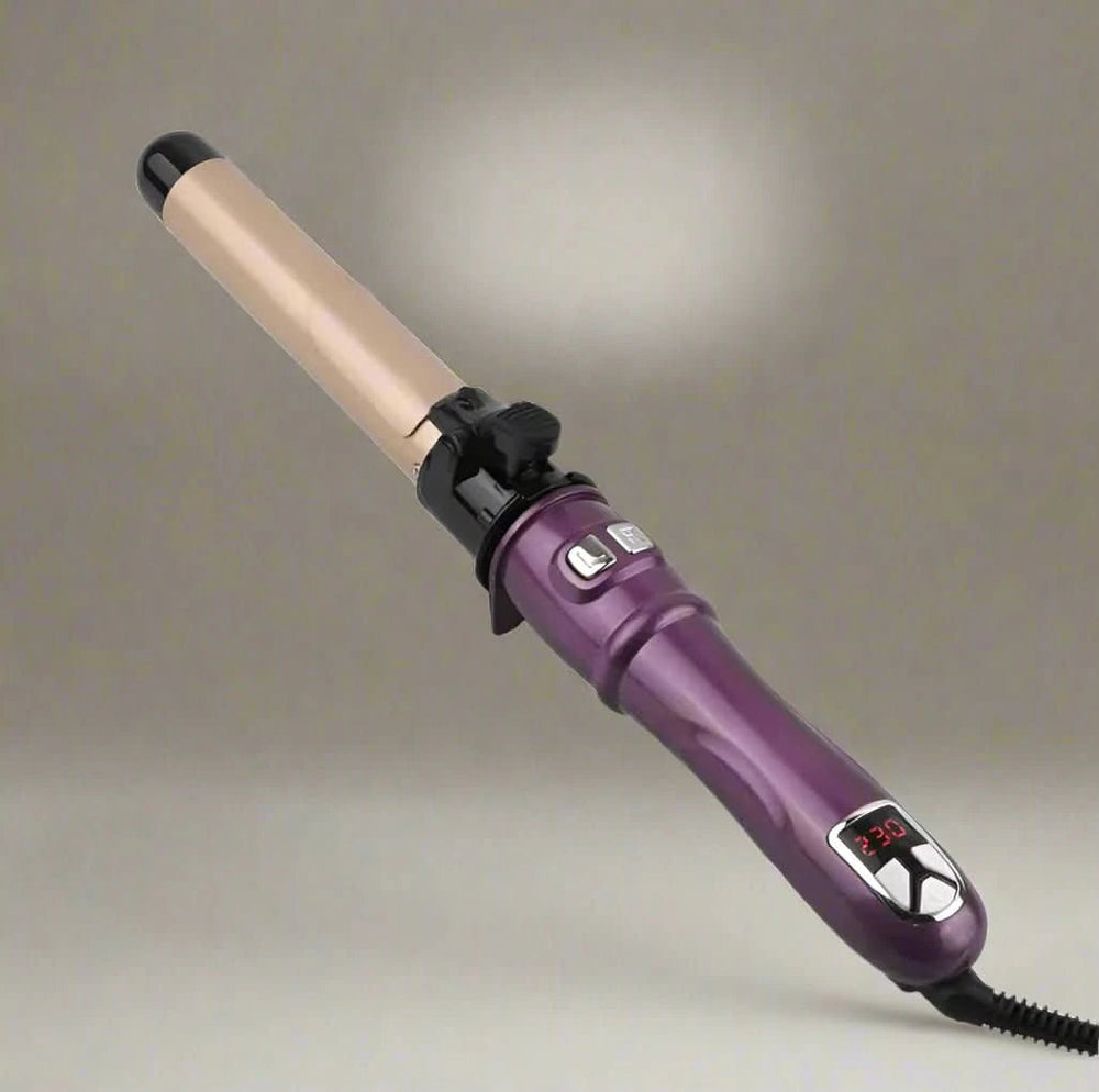 Purple curling iron