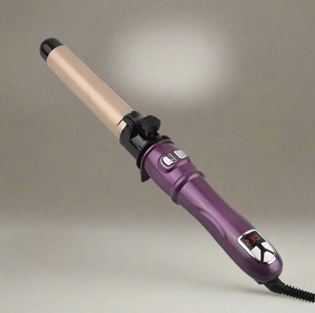 Purple curling iron