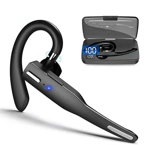 Wireless Bluetooth Business Headset with Noise Reduction for Calls and Driving
