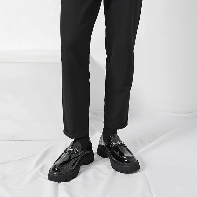 Classic Leather Dress Loafers for Business and Formal Wear