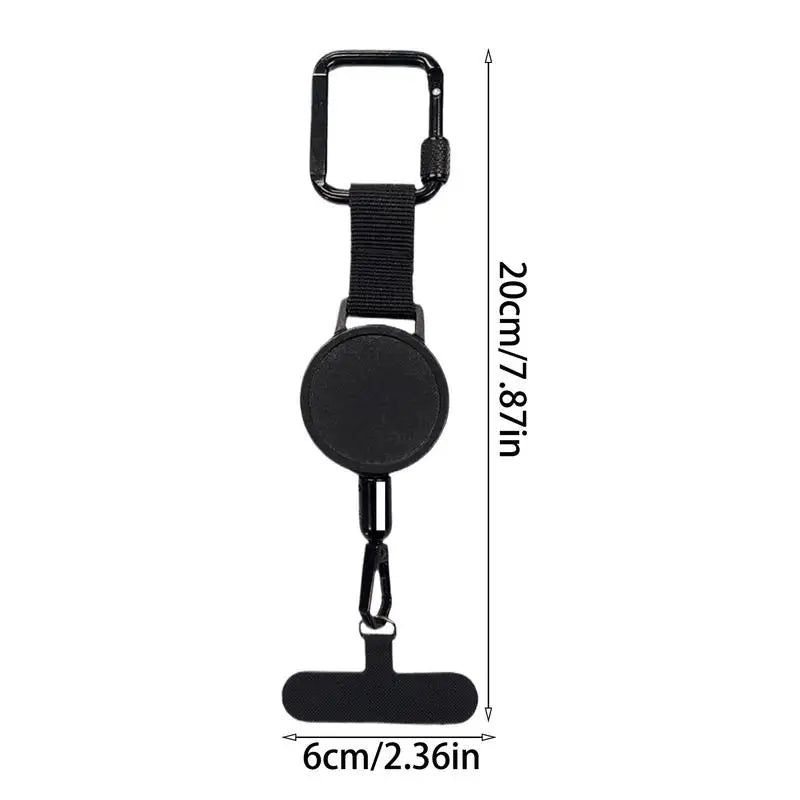 Retractable Anti-Theft Phone Security Tether Holder for Travel and Commuting