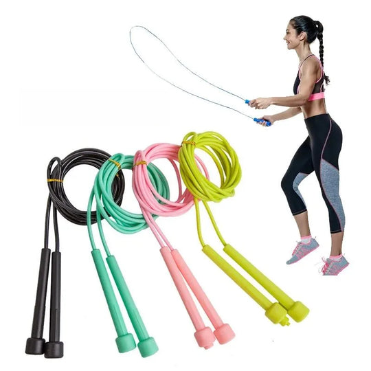 Tangle-Free Weighted Skipping Rope for Cardio and Fitness Training