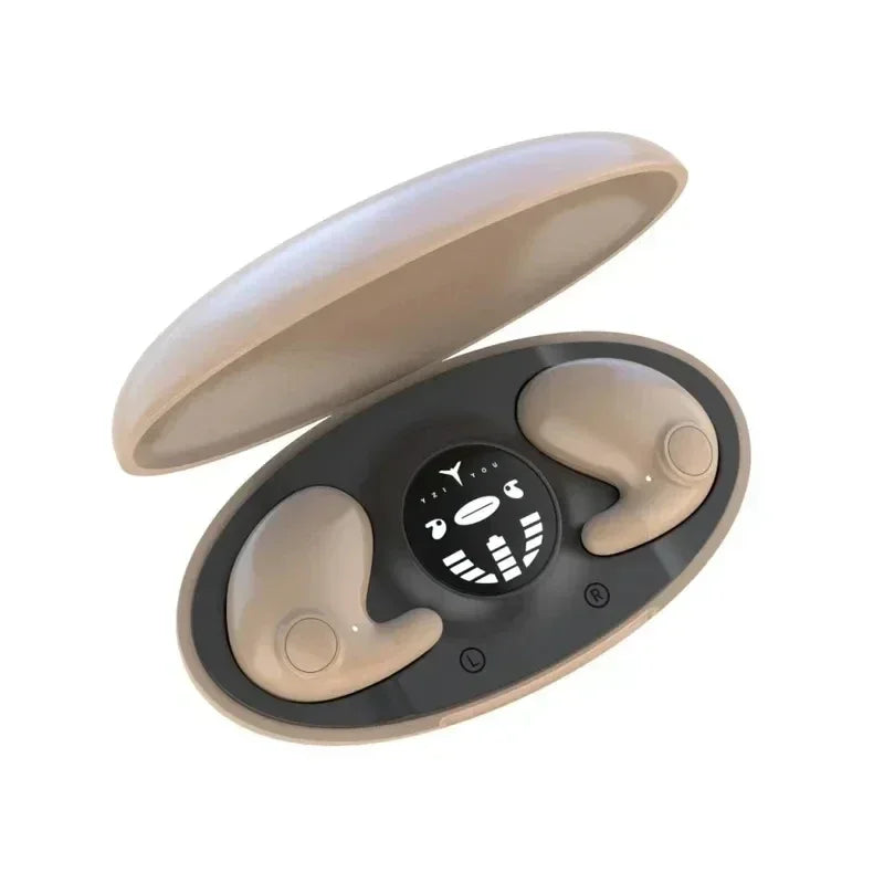 Invisible Sleep Wireless Earbuds for Side Sleeping and Workouts