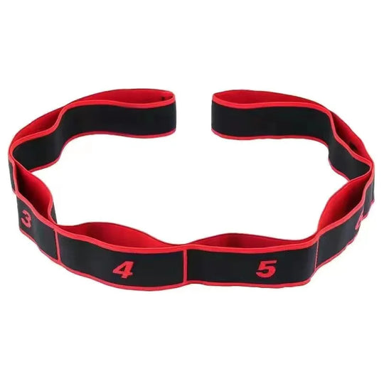 Segmented Elastic Stretch Band for Yoga and Dance Training