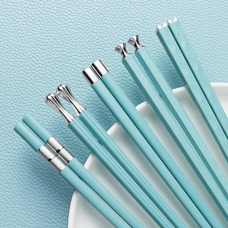 Blue chopsticks set
