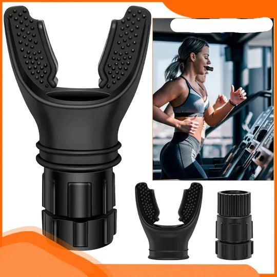 Adjustable Resistance Breathing Trainer for Lung and Respiratory Strength
