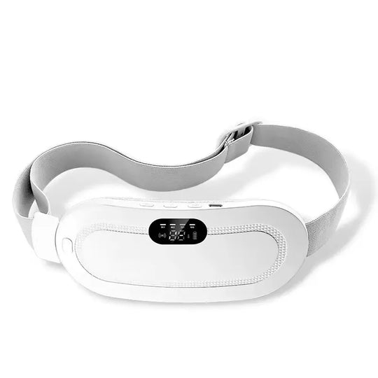 White menstrual heating belt