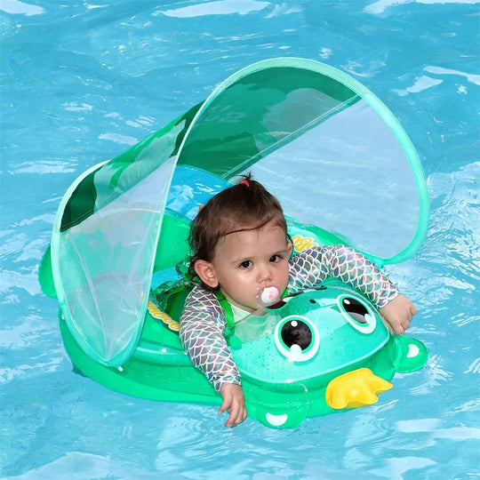 Adorable Animal Inflatable Baby Swim Float Ring for Pool and Bathtub