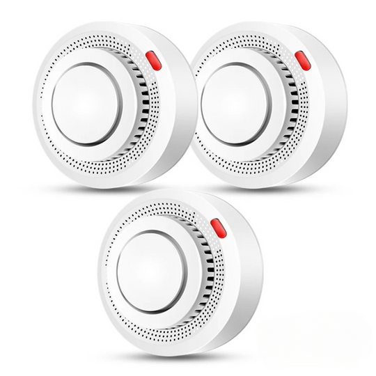Smart WiFi Smoke and Heat Alarm for Home Fire Safety