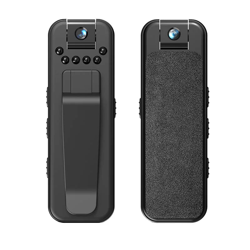 Compact Wearable Mini Body Camera for Home Security and Travel