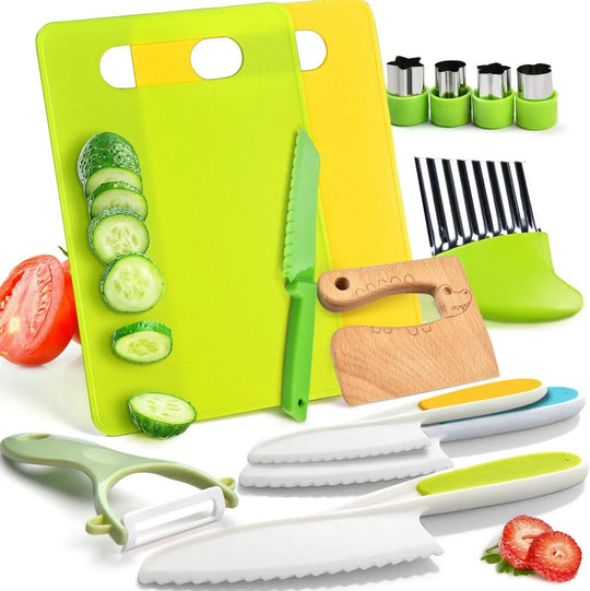 Montessori kids kitchen tools set