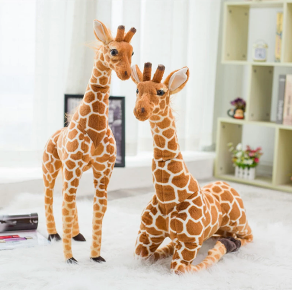 Giant Plush Giraffe Stuffed Animal for Kids