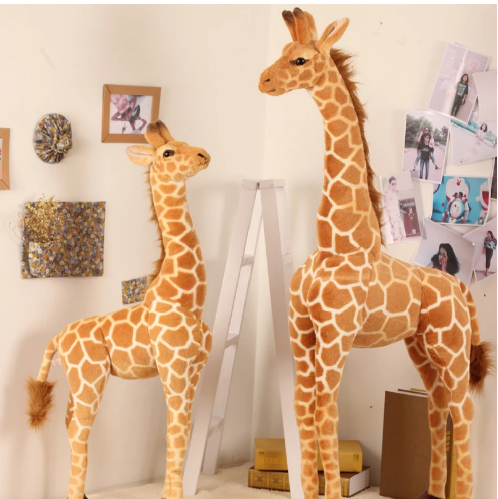 Giant Plush Giraffe Stuffed Animal for Kids