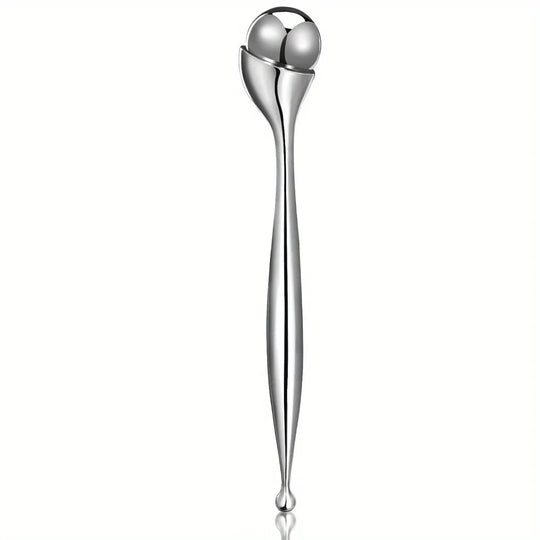 Stainless steel facial roller