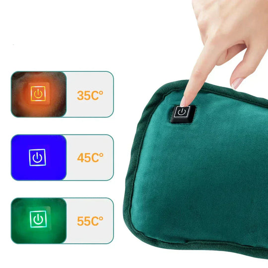 Cordless USB Heating Pad for Warm Hands and Soothing Belly Comfort
