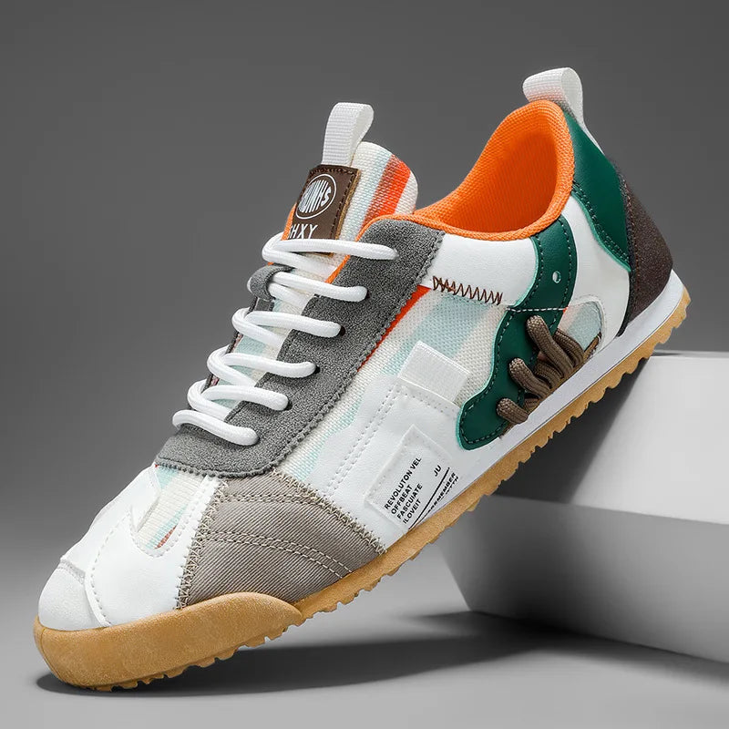 Colorful Retro Low Top Sneakers for Casual and Summer Wear