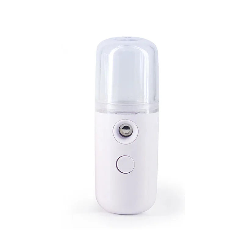 White nano facial mist sprayer
