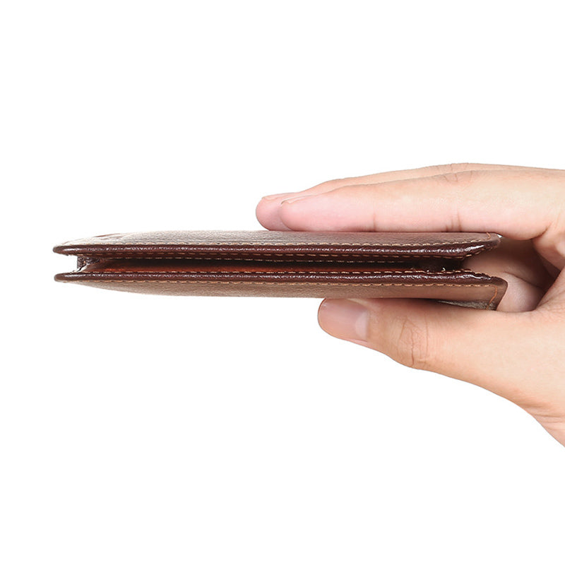 Wallet held in hand