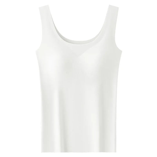 Seamless Built In Bra Tank Top for Layering