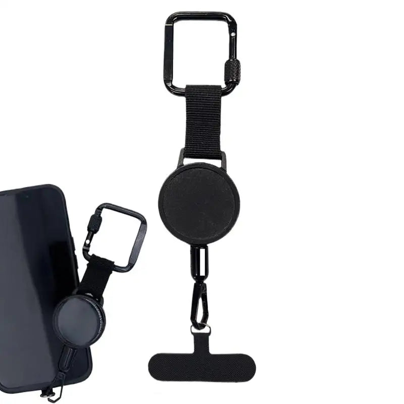 Retractable Anti-Theft Phone Security Tether Holder for Travel and Commuting