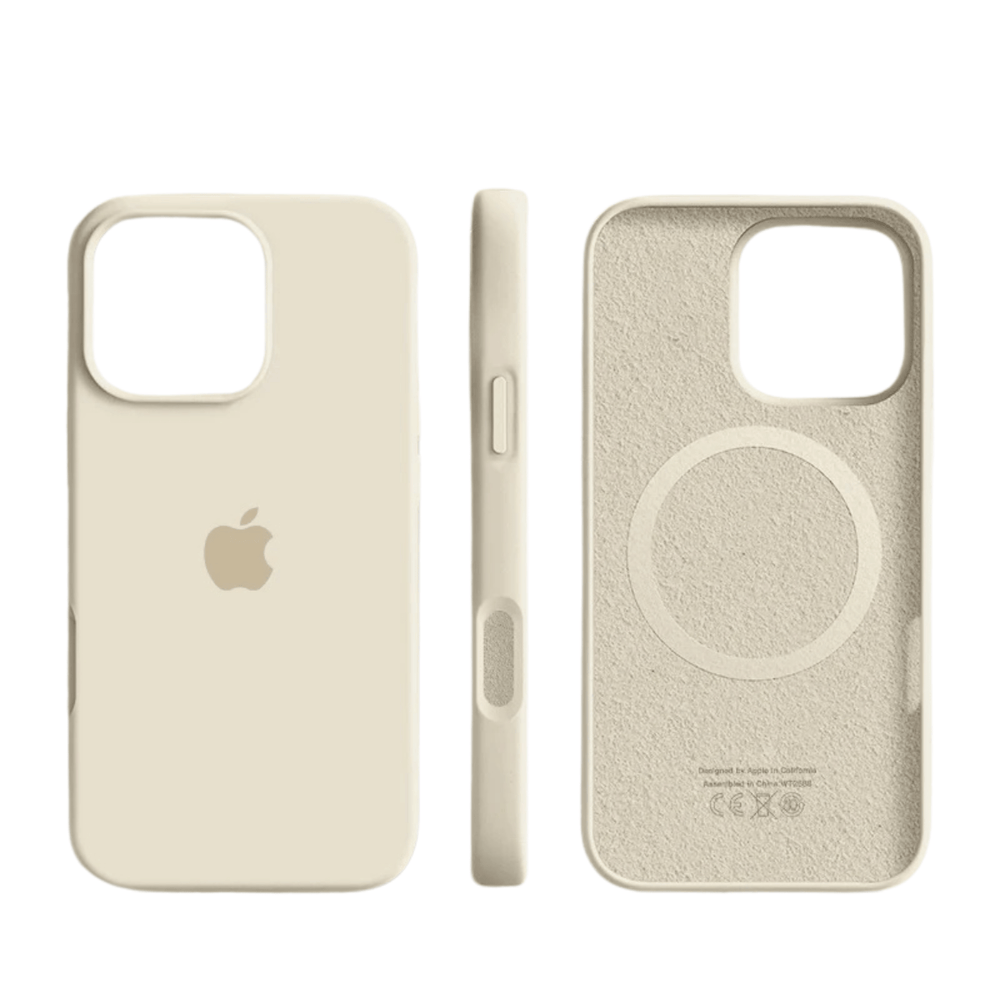 Soft-Touch Magnetic Silicone Phone Case for iPhone Protection