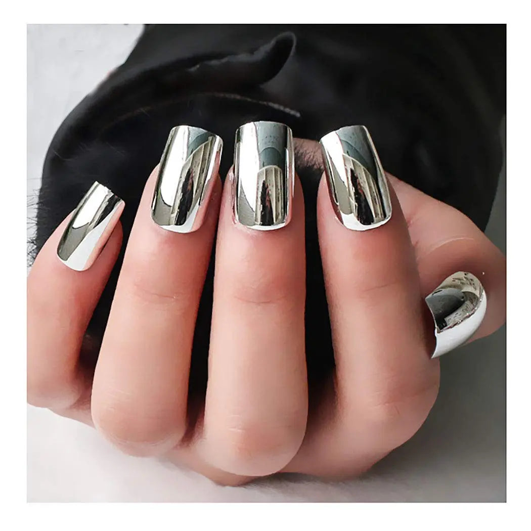 Mirror Chrome Nail Polish for Instant Metallic Shine