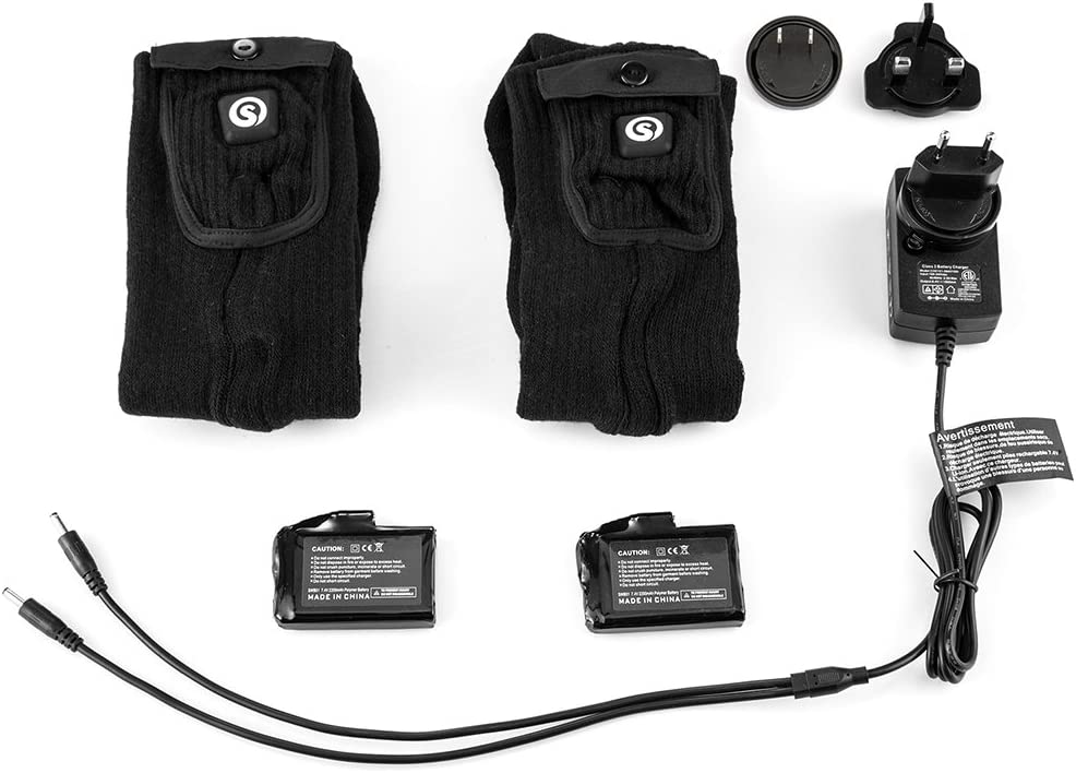 Heated socks battery pack