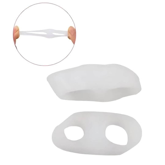 Soft Silicone Gel Toe Spacers for Bunion Relief and Toe Alignment