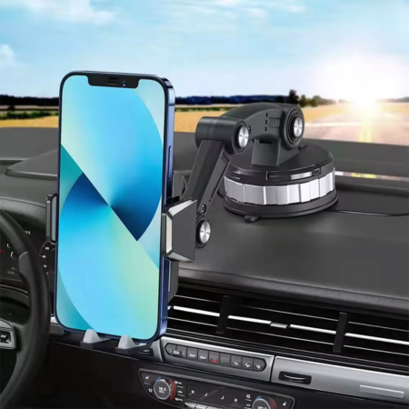 Adjustable Dashboard Car Phone Holder for Hands-Free Driving