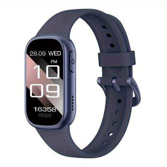 Sleek Waterproof Fitness Smartwatch with Heart Rate Tracking and Long Battery Life