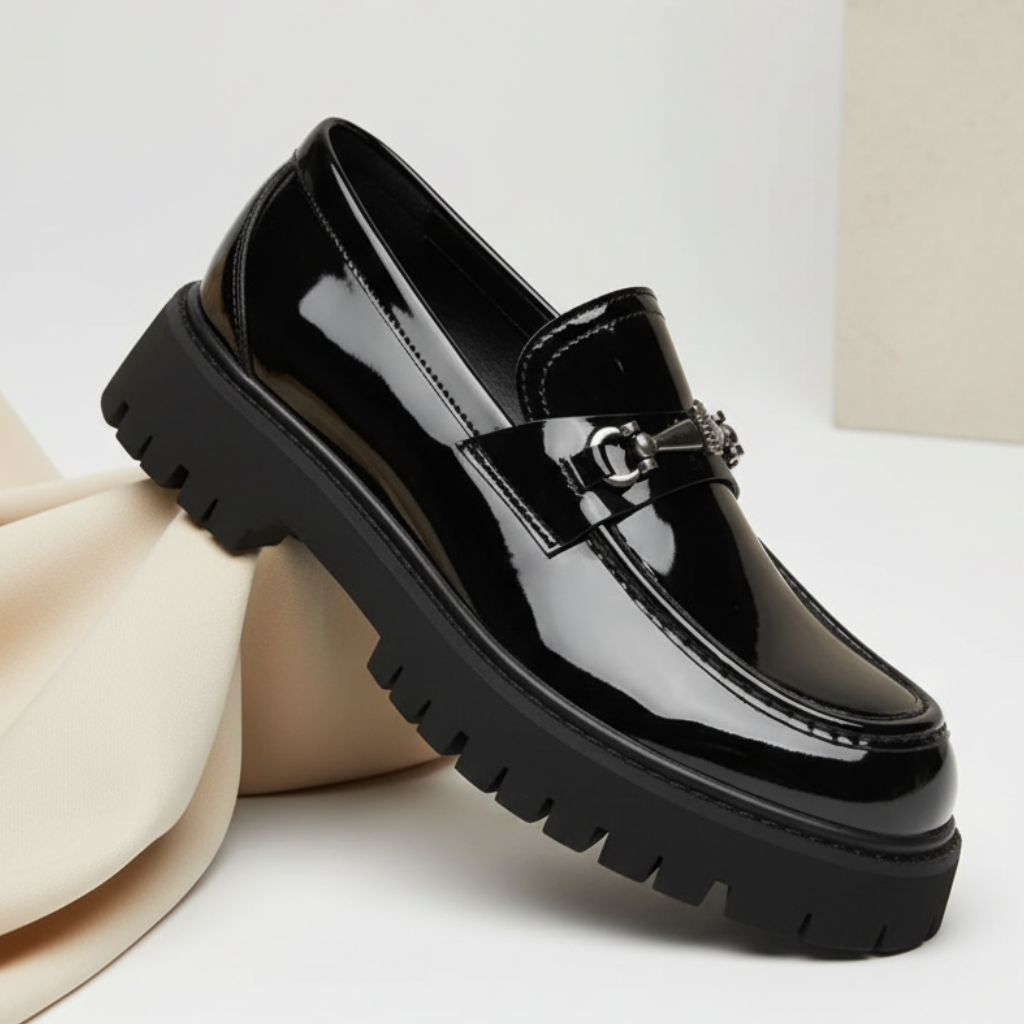 Classic Leather Dress Loafers for Business and Formal Wear