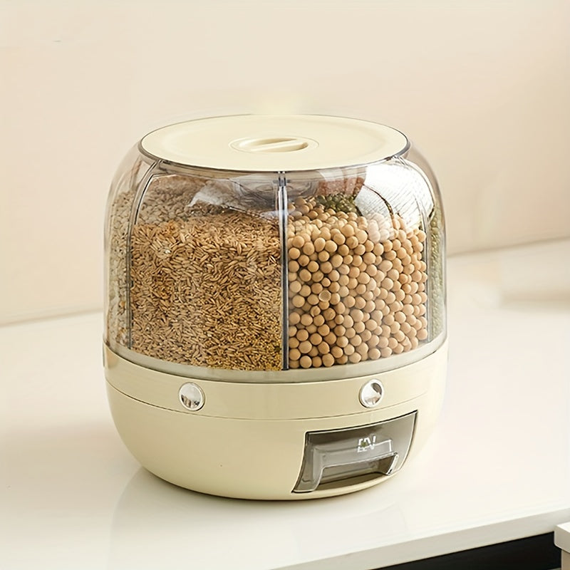 Off-white grain dispenser