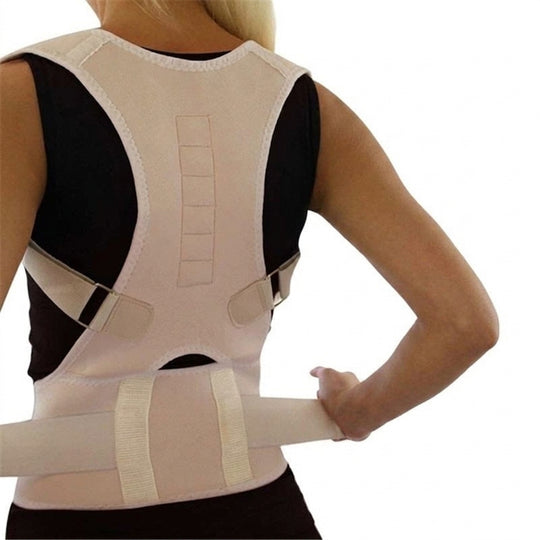 Adjustable Magnetic Posture-Correcting Back Support Brace