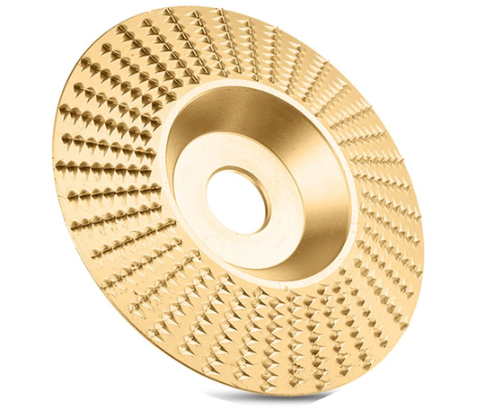 Tungsten Carbide Wood Carving and Shaping Discs for Angle Grinders