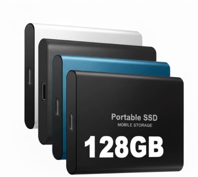 Compact Portable External SSD for Fast Backup and Storage