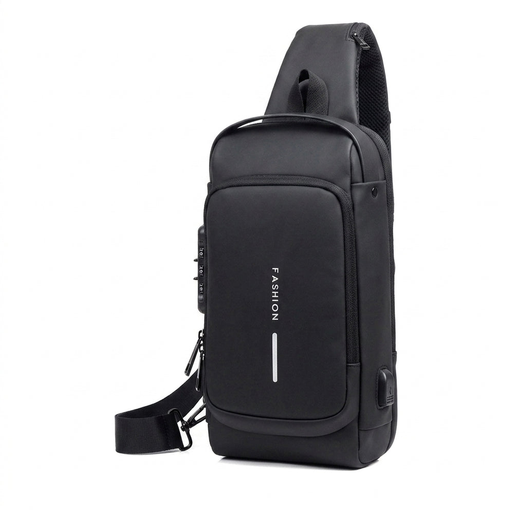 Sleek Waterproof Anti-Theft Crossbody Sling Bag for Daily and Travel Use