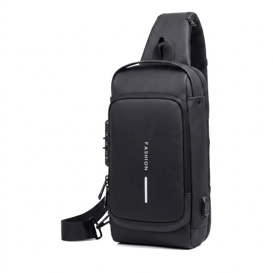 Sleek Waterproof Anti-Theft Crossbody Sling Bag for Daily and Travel Use