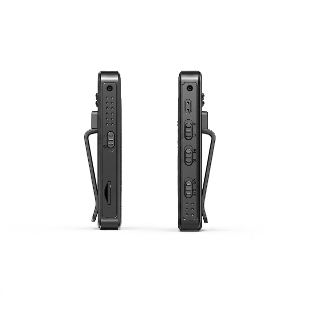 Compact Wearable Mini Body Camera for Home Security and Travel