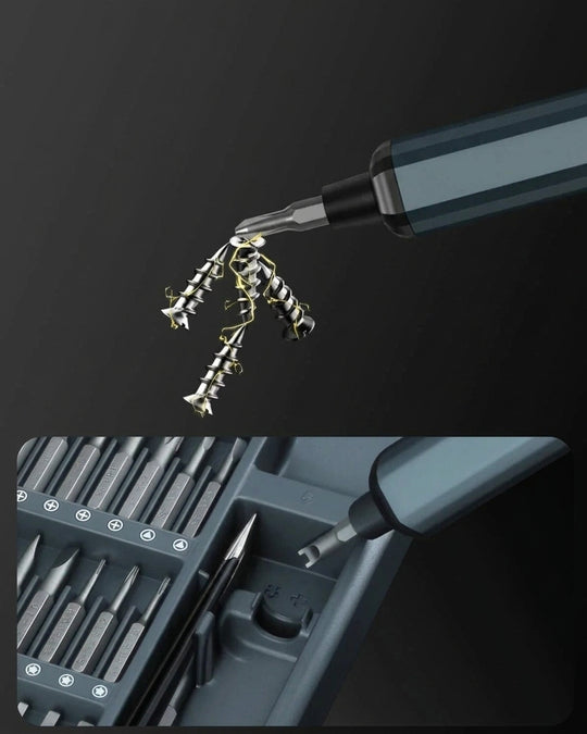 Precision Cordless Electric Screwdriver Set for Electronics and Home Repair