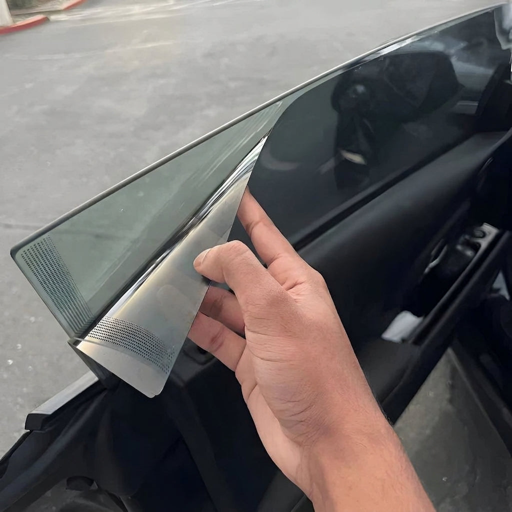Car window tint shade comparison