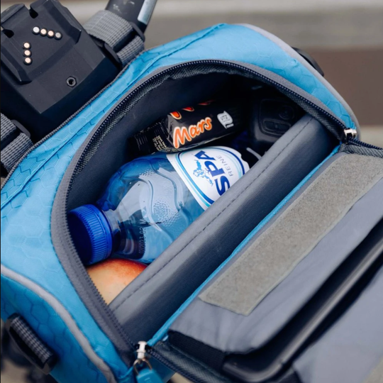 Waterproof Bicycle Handlebar Bag with Touchscreen Phone Holder for Cycling