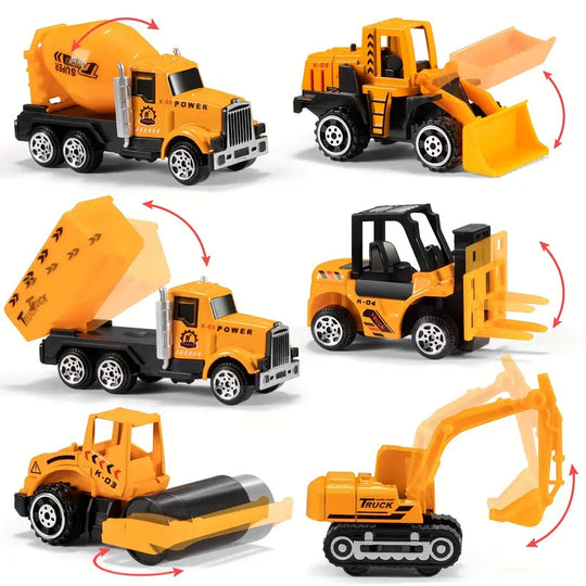 Construction vehicles lineup