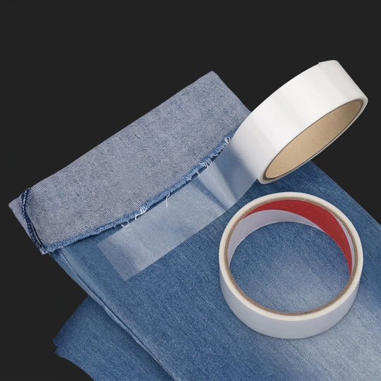 Iron-On Self-Adhesive Hem Tape for No-Sew Clothing Repairs