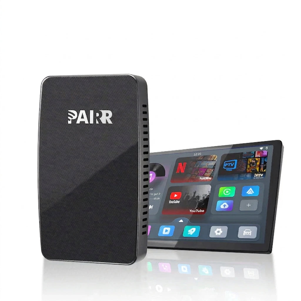 Wireless CarPlay and Android Auto Adapter Box with Video Streaming for Cars