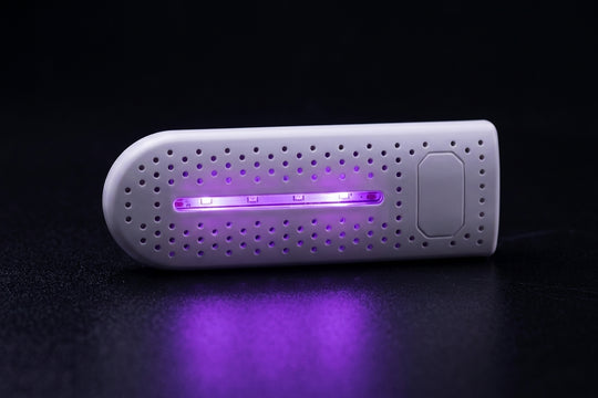 Compact USB Shoe Dryer and Deodorizer with Purple Light for Fresh Footwear